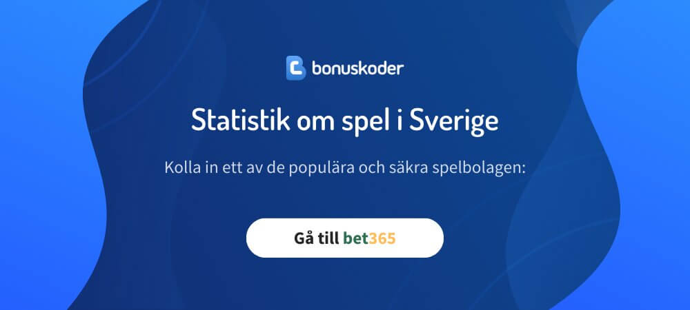 Statistik om spel i Sverige