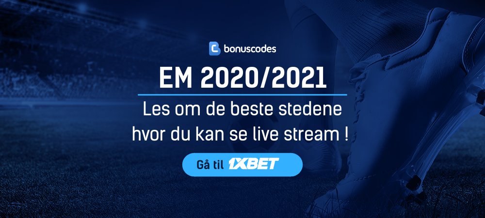 EM 2020 / 2021 Live Strømming