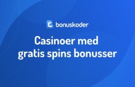 Casinoer med gratis spins