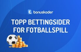Topp bettingsider for fotballspill
