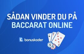 Sadan vinder du pa baccarat