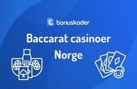 Baccarat casinoer norge
