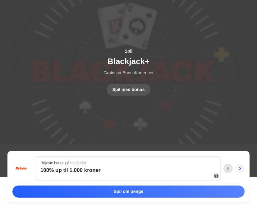 Regler og strategier for blackjack