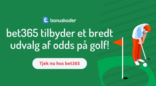 betting odds pa golf hos bet365