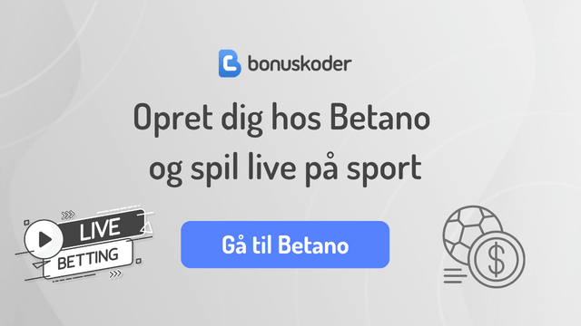 bookmaker med live odds