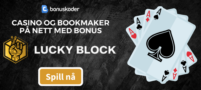 Lucky Block premiekode med pengespill bonus online