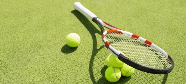 spelsida med tennis