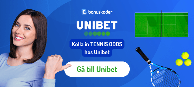 bettingsida med tennis