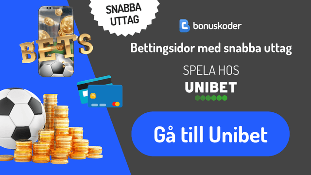 bettingsida med snabba uttag i sverige
