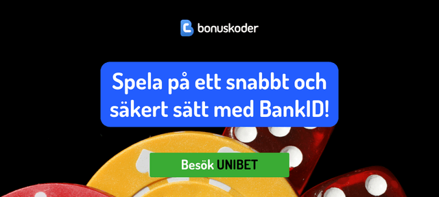 saker registering med bankid hos casino