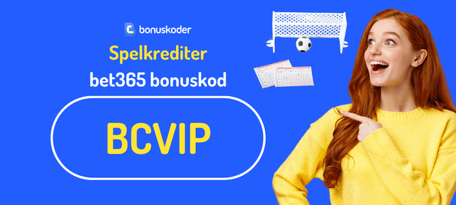 bet365 valkomstbonus spelkrediter
