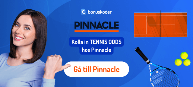bettingsida med tennis
