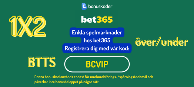 bet365 enkla bettingmarknader