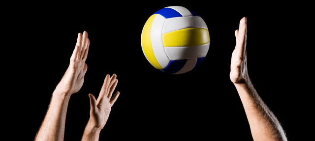 spelsida med volleyboll odds
