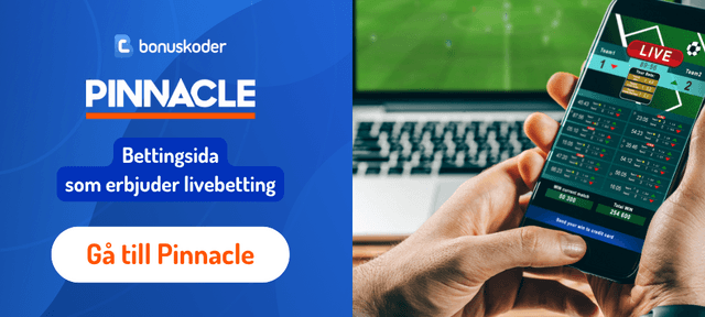 betitngsida med liveodds