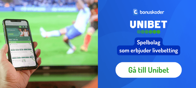 spelbolag med liveodds
