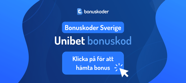 bonuskoder sverige unibet